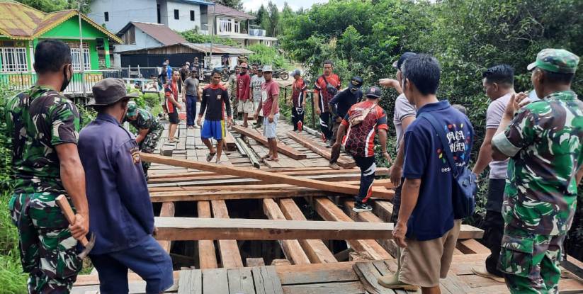 cara perbaiki jembatan