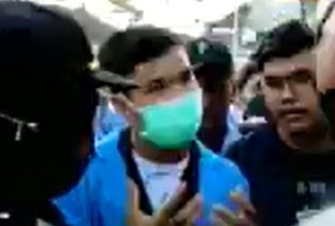 mahasiswa tertembak