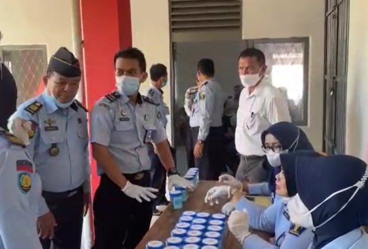 test narkoba lapas ketapang