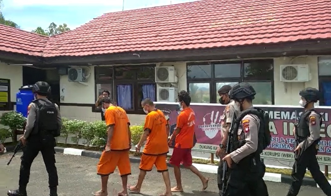 tersangka curanmor bengkayang