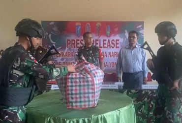 27 kg narkoba perbatasan