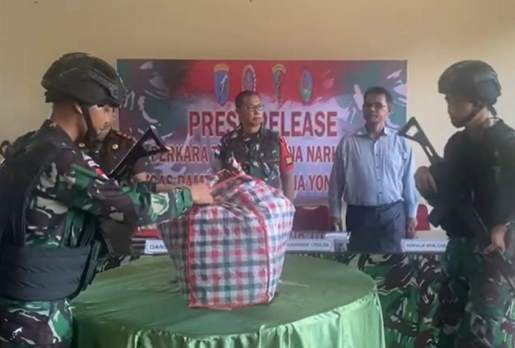 27 kg narkoba perbatasan