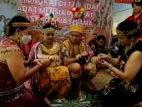 nikah adat Dayak Kantuk