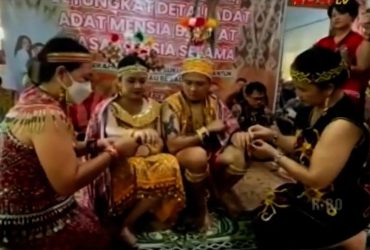 nikah adat Dayak Kantuk