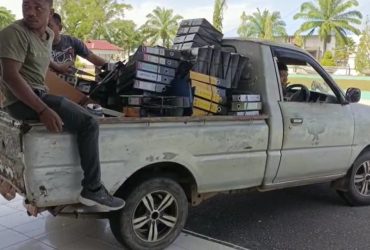 pembongkaran kantor bupati