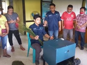 mesin pembersih lidi