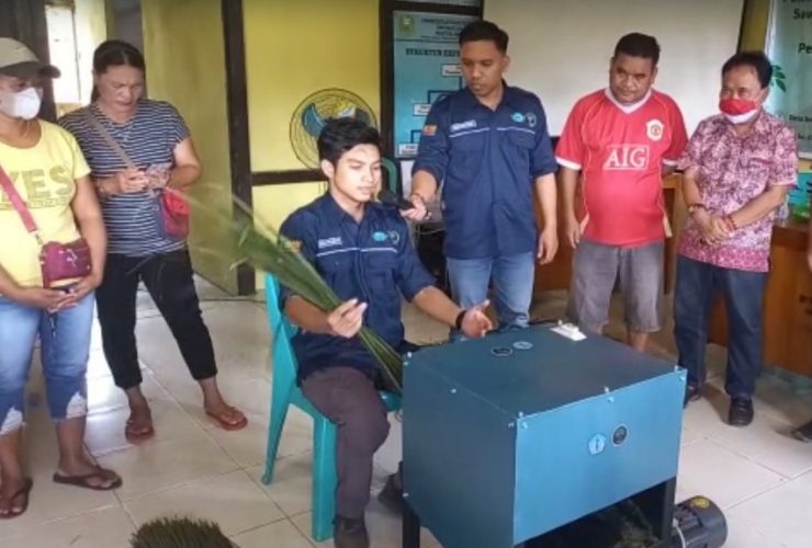 mesin pembersih lidi