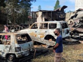 kebakaran di batang lupar kh