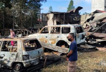 kebakaran di batang lupar kh