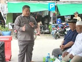 tugu jam sekadau dipercantik