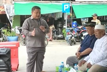 tugu jam sekadau dipercantik