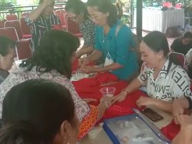 cara merangkai manik