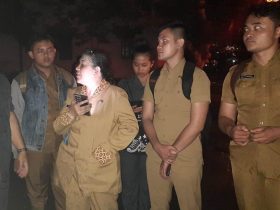 kebakaran kantor Balitbang