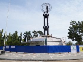 tugu khatulistiwa direnovasi