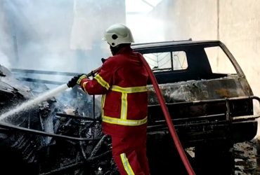 kebakaran ruko di Mungguk