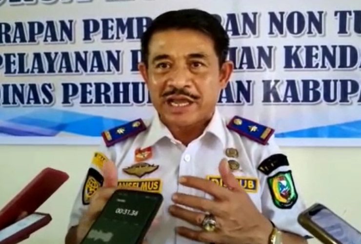 pembakaran KIR kendaraan Sanggau