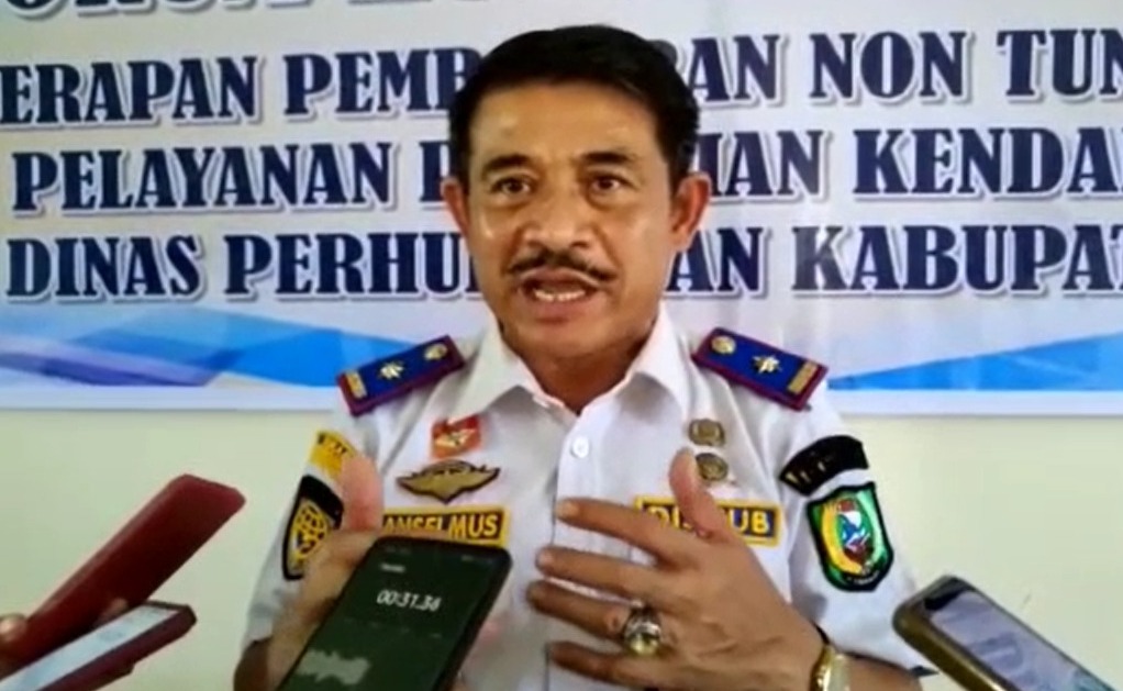 pembakaran KIR kendaraan Sanggau