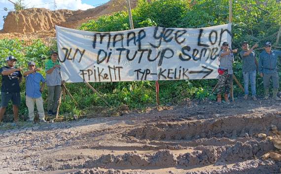 jalan sungai kelik tutup