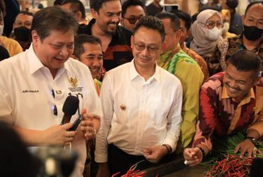 Menteri Airlangga di Pontianak