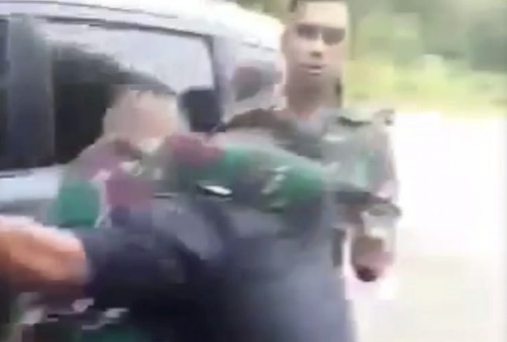 insiden TNI Bea Cukai