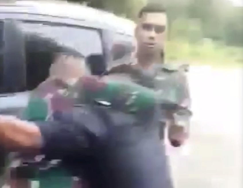 insiden TNI Bea Cukai