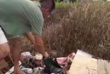 bayi di tempat sampah