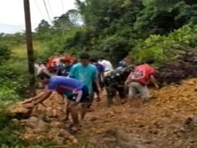 longsor di bengkayang