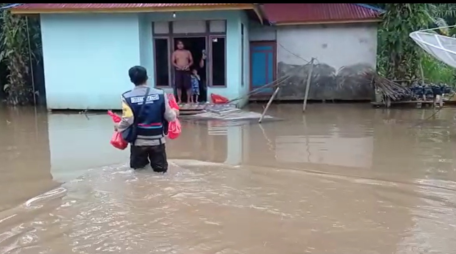 korban banjir bengkayang