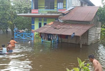 banjir desa hilir
