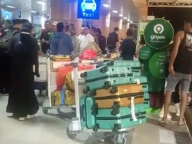 jamaah umroh pulang