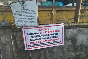 jam buang sampah