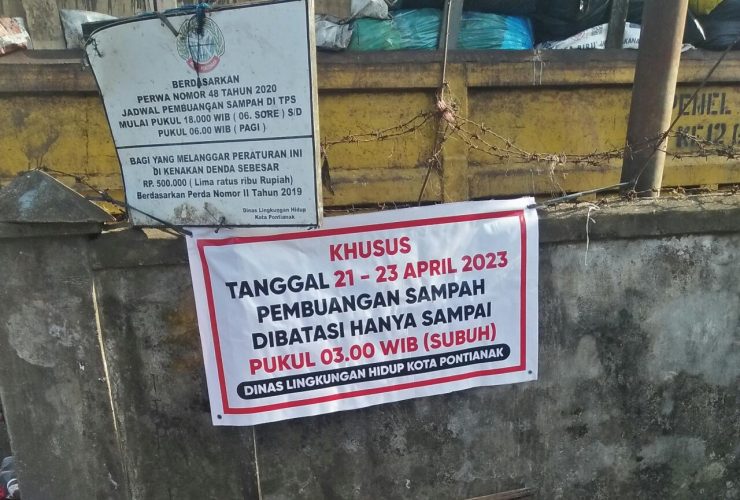jam buang sampah