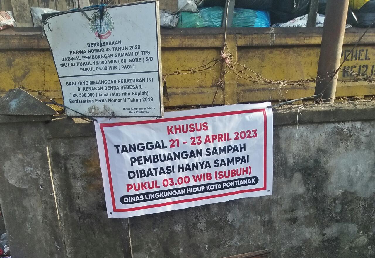 jam buang sampah