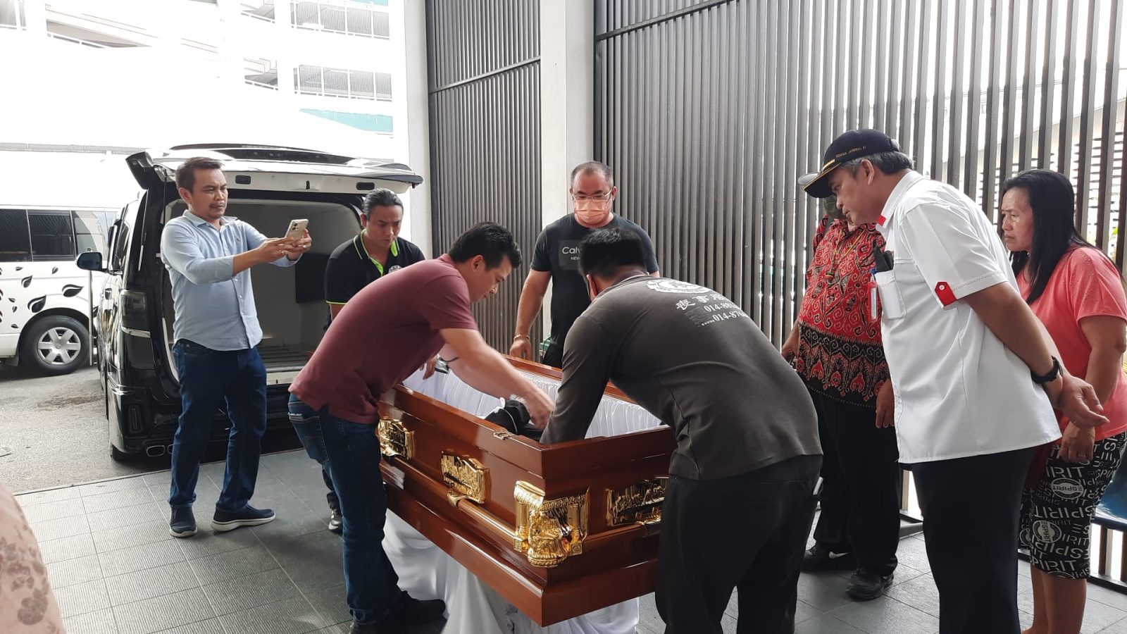 jenazah Arkadius Mungpin