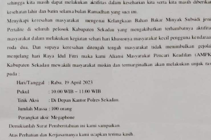 BBM Langka di Sekadau