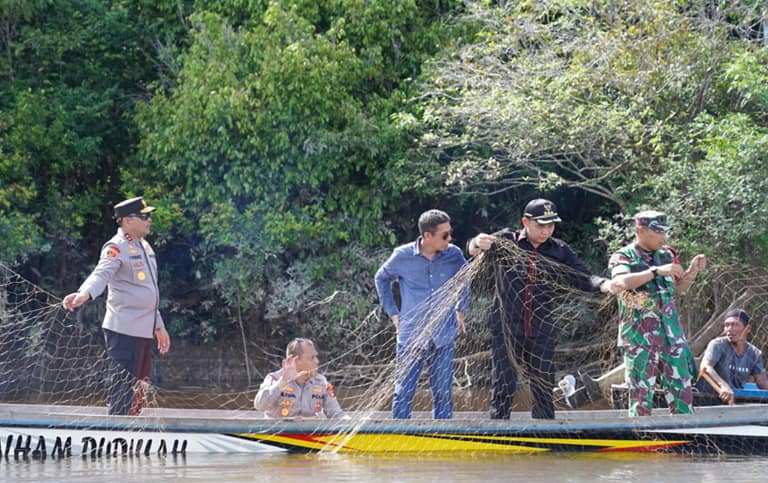 Kapolda panen raya ikan