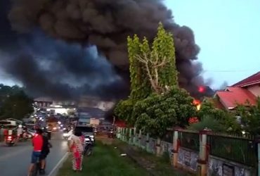 kebakaran di Sintang