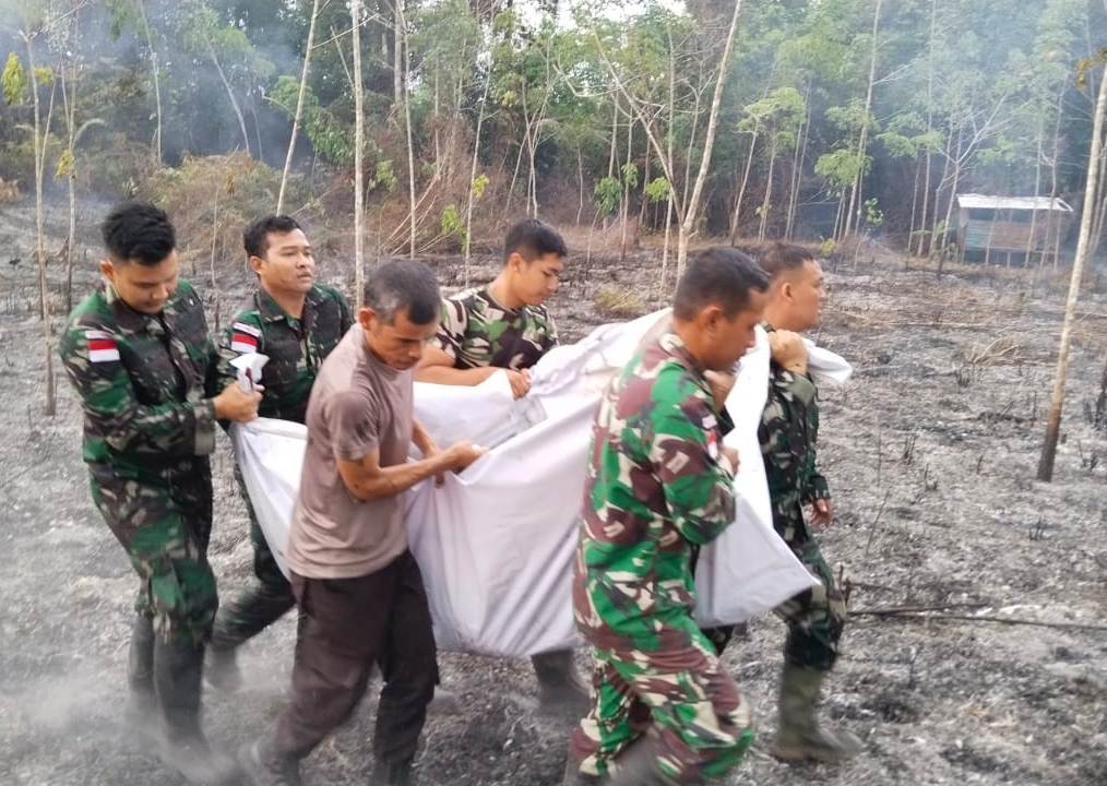 perempuan tewas terbakar