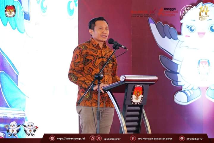 Ketua Komisi Pemilihan Umum Provinsi Kalimantan Barat, MS Budi. (Foto/KPU Kalbar)