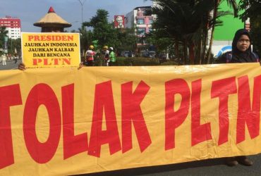 Walhi Kalimantan Barat menolak keras rencana pembangunan proyek PLTN oleh pemerintah pusat di Kalbar. (Foto/Walhi Kalbar)